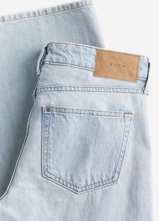 Широкие джинсы с низкой посадкой baggy h&amp;m 11991900057 фото