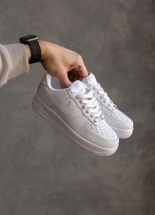 Кроссовки nike air force 1 low white &lt;unk&gt; крутые кроссовки найк9 фото