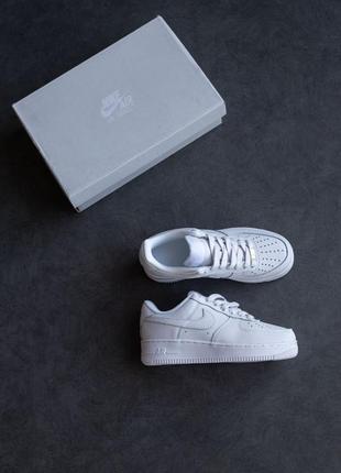 Кроссовки nike air force 1 low white &lt;unk&gt; крутые кроссовки найк8 фото