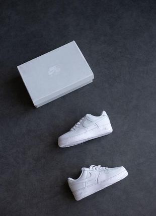 Кроссовки nike air force 1 low white &lt;unk&gt; крутые кроссовки найк4 фото