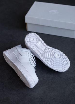 Кроссовки nike air force 1 low white &lt;unk&gt; крутые кроссовки найк7 фото