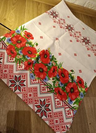 Скатертина льняна