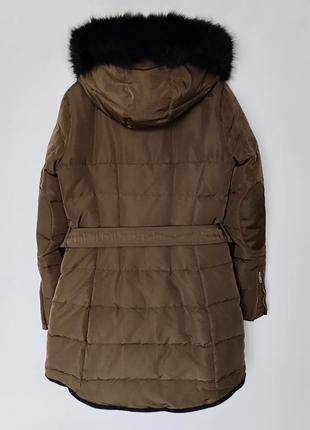 Пуховик длинная куртка, пальто zara размер м7 фото