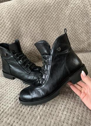 Ботинки, ботинки кожаные весна-осень утепленные