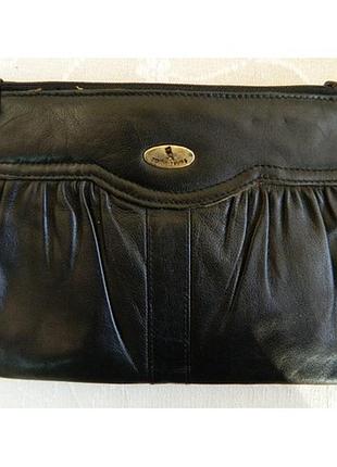 Косметичка кожаная винтажная roma roma