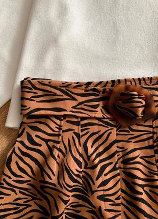 Леопардовая юбка zara xs3 фото