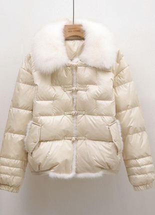 Куртка - пуховик на качиному пуху + подарунок 🎁7 фото