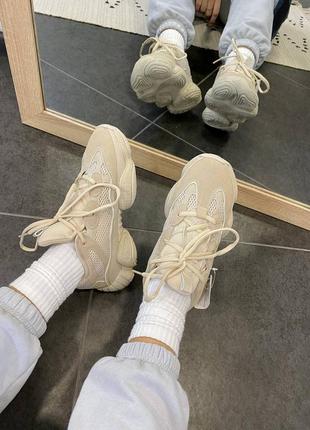 Женские кроссовки adidas yeezy boost 500 люкс качество3 фото