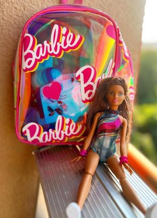 Прозорий рюкзак barbie