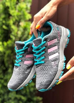 Красиві жіночі легкі кросівки adidas marathon tr 26 сірі4 фото