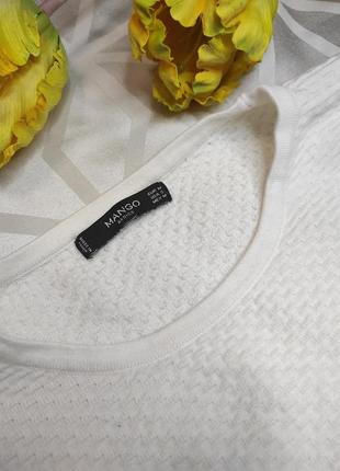 Беленький свитерик от mango2 фото