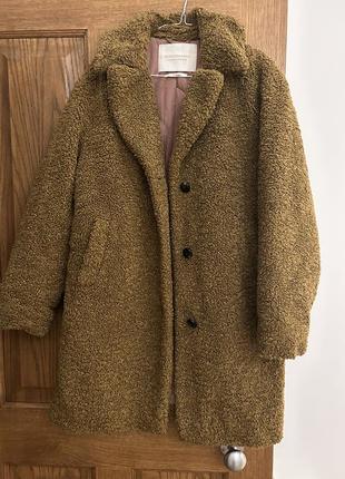 Пальто теплое teddy coat scotch&amp;soda