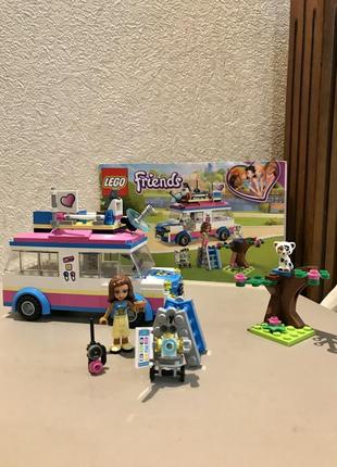 Lego friends пересувна наукова лабораторія олівії (41333)