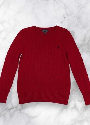 Светр в коси polo ralph lauren оригінал