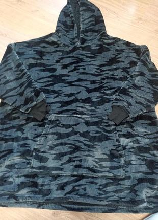 Тепла домашня кофта толстовка худіяло