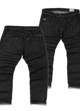 Diesel darron black jeans мужские джинсы