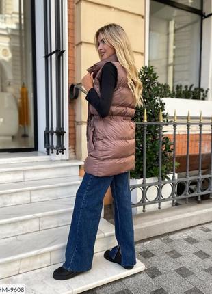 Жилетка довга