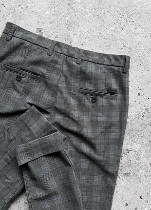 Jack&amp;jones marco connor checkered chino pants штани, брюки7 фото