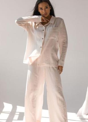 Муслиновий коптюм піджама