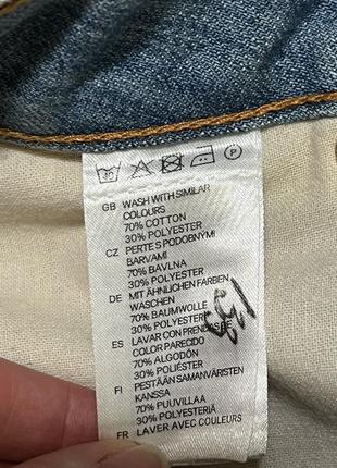 Джинсова міні спідниця №133 7