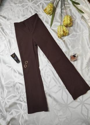Укороченные брюки-клеш от h&m