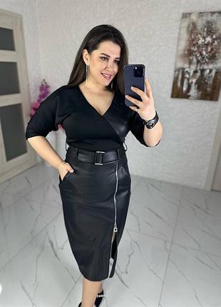 Платье интересного кроя