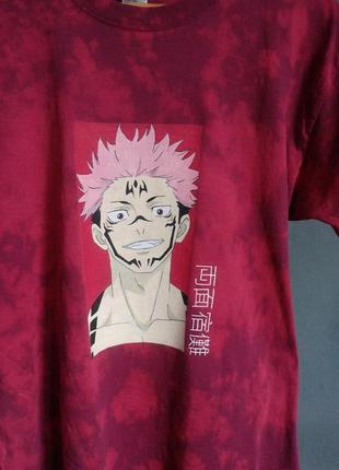 Футболка кастомна рьомен сукуна аніме магічна битва