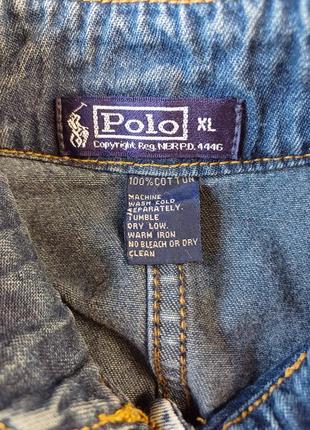 Фирменная polo jeans джинсовая куртка/жакет/пиджак в стиле варенка, размер м-л9 фото