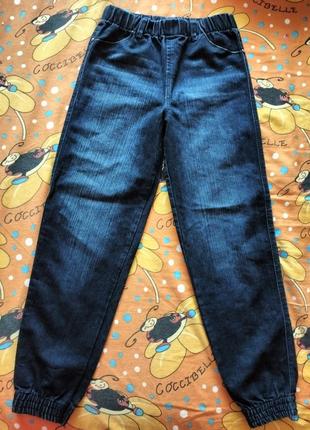 Шикарные джинсы на худи девочку 10-11роков.