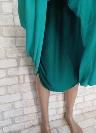 Новая симпатичная юбка в пол/длинная юбка плиссе в цвете бирюза, размер с-м7 фото
