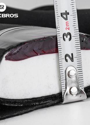 Накладка чохол на сідло rockbros lf044r з вентиляцією та підкладкою з гелю, чорно-червона8 фото