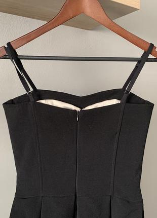 Черное коктейльное нарядное платье#размер s# rinascimento6 фото