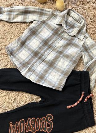 Костюм сорочка і штани 6 міс-1,5 року