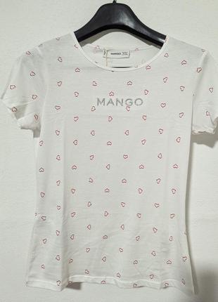 Футболка бавовна mango4 фото