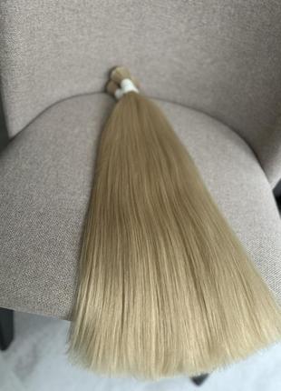 Натуральные белые волосы для наращивания