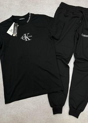 Мужской костюм calvin klein, брюки / футболка calvin klein