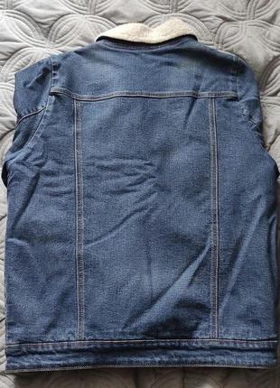 Мужская джинсовая куртка2 фото