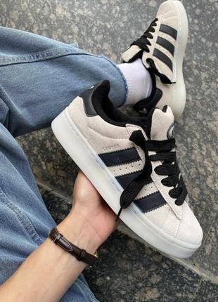 Оригінал кросівки кеди adidas original campus 00s бежеві кампус hq8711