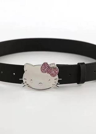 Ремень hello kitty 2 цвета  в стиле готика y2k2 фото