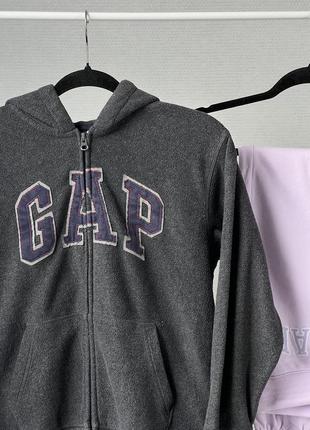 Худи женское серое седди теди gap gap плюшевое плюш кофта2 фото