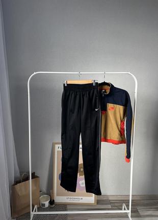 Брюки черные спортивные женские найк самые мягкие nike