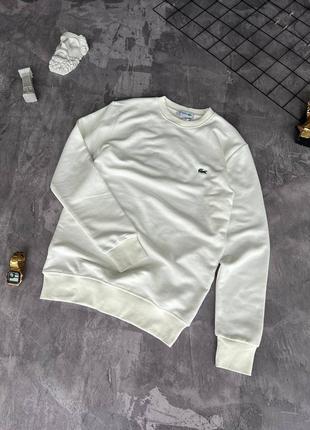 Lacoste basic sweatshirt hotsell