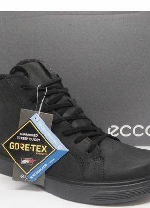 Шкіряні зимові черевики eco gore tex оригінал1 фото