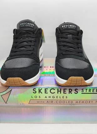 Кожаные кроссовки skechers street uno оригинал2 фото