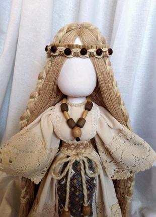 Кукла мотанка оберег подарок ручная работа handmade doll2 фото