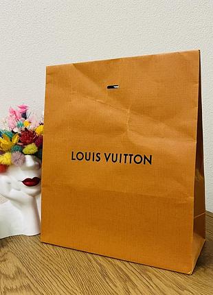 Оригінальний подарунковий пакет louis vuitton оригиналиный упаковка пакет подарочный