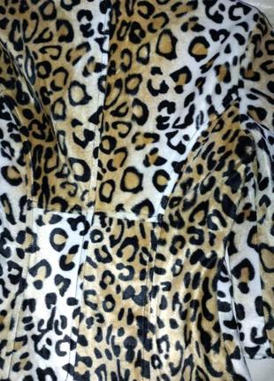 Леопардовый плащ женский6 фото