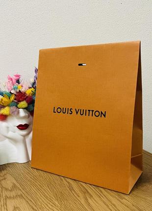 Оригінальний подарунковий пакет louis vuitton оригиналиный упаковка пакет подарочный