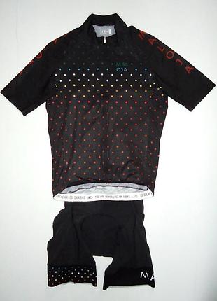 Велокостюм maloja champsm black велоформа (m-l)