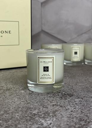 Jo malone london - mini pomegranate noir scented candle bougie parfumee - міні свічка з гранатом нуар, 35 g